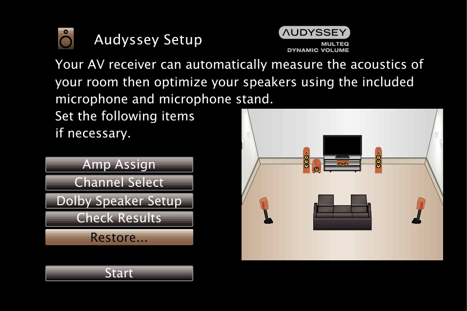 GUI AudysseySetup 1606